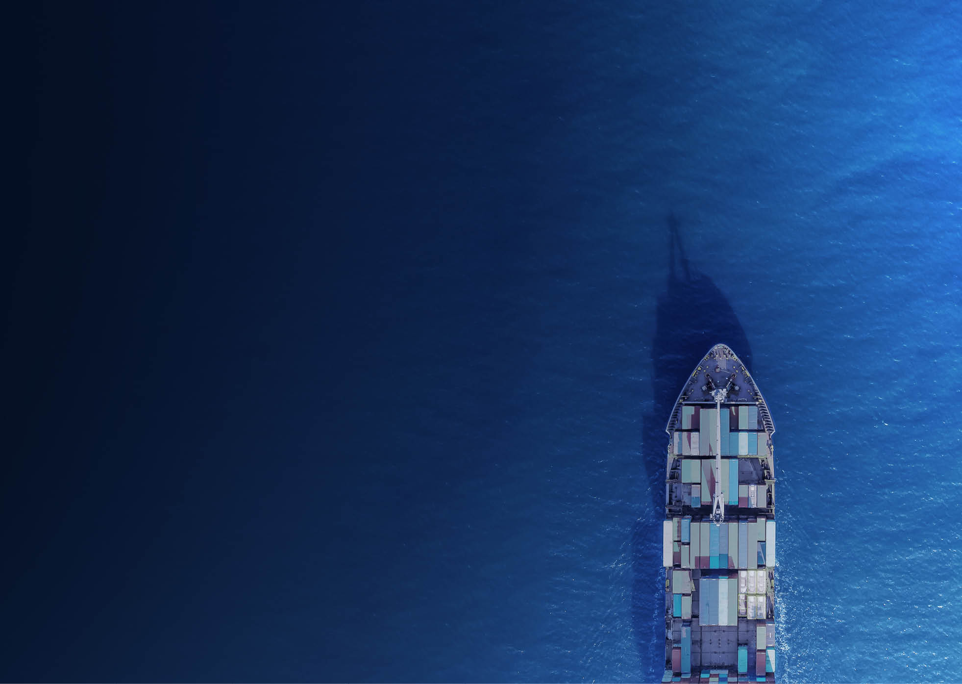 aerial top view container ship runing have wave in green sea, bangkok, thailand.