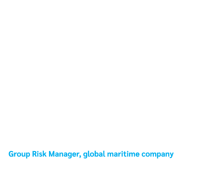  “ Every shipowner in the world has insurance brokers running their doors down – all being capable of assisting with ...